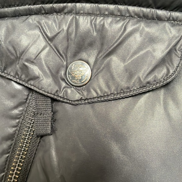 Finger In The Nose kids winter down puffer jacket coat 2/3 years black hood - Picture 5 of 12